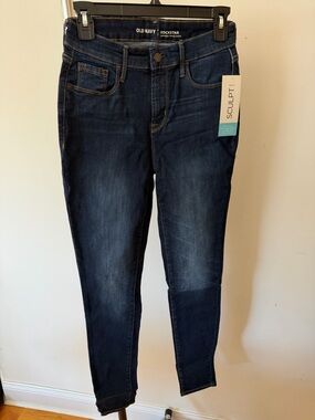 Old Navy Sculpt Rockstar Women's Navy Skinny Jeans